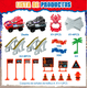 thumbnail image 4 of Carrito Juguete Spiderman 212ps Pista Carros Modelo Rojo, 4 of 4