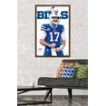 thumbnail image 2 of NFL Buffalo Bills - Josh Allen Feature Series 23 Wall Poster, 22.375" x 34" Framed, 2 of 5