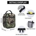 thumbnail image 6 of Halloween Gothic Skeleton Lovers Lunch Bag Portable Thermal Lunch Box for Men and Women, 6 of 6