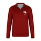 thumbnail image 3 of Blusa y camisa de manga larga con cuello alto para hombre, ropa deportiva para el hogar, pijamas, camiseta de color liso, blusa deportiva de poliéster para hombre, 3 of 4
