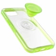 thumbnail image 2 of Otterbox Otter+Pop Symmetry Clear iPhone 13 Clear/Translucent Blaze Lime, 2 of 4