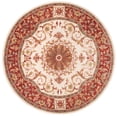 thumbnail image 2 of Safavieh Empire Naira Oriental Wool Area Rug, Ivory/Red, 6' x 6' Round, 2 of 10