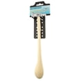 thumbnail image 5 of The Beadsmith Two-Sided Chasing Hammer - 10.75 Inches Wooden Handle, 2.25” Steel Head with a 14mm Ball Pein & 1.1"/ 28mm Domed Face - Tool Used to Add Texture and Dimension to Metalwork, 4oz./113g, 5 of 7