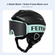 thumbnail image 2 of Abbraccia Casco de esquí con gafas, casco unisex para deportes de invierno, set de protección total, 2 of 6