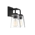 thumbnail image 6 of Trade Winds Lighting 2-Light Bathroom Vanity Light In Matte Black, 6 of 6