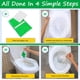 thumbnail image 4 of Fundas protectoras desechables para asientos de inodoro, papel biodegradable de disolución rápida para niños pequeños, adultos, mujeres embarazadas, artículos básicos de viaje para baños públicos, 4 of 7
