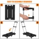 thumbnail image 5 of Yeshouse Carretilla plegable, carretilla de mano resistente con capacidad de carga de 80 kg, base de acero y asa ajustable, carrito plegable multiusos con ruedas para mudanzas, compras y viajes, 5 of 6