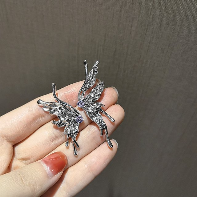 Conjunto de 6 pares de pendientes de aro Punk, pendientes de círculo grande, joyería para mujeres y niñas, Clip de oreja Steampunk, pendiente de estilo Punk Tan Jianjun unisex