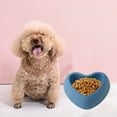 thumbnail image 3 of Cheers.US Pet Food Bowl Love Heart Shape Multifunctional Plastic Cat Dog Food Dispenser Bowls Cat Supplies Large Capacity, Easy Cleaning Suitable for Cats and Dogs,and other small pets, 3 of 19