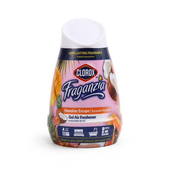 Clorox Fraganzia Island Escape Scent Air Freshener 6 oz Gel 1 pk