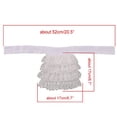thumbnail image 2 of Accesorio de disfraz BLESSUME White Colonial Encaje Jabot Puffs S, 2 of 7