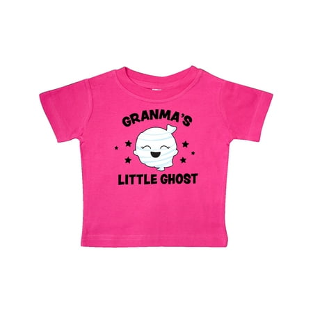 

Inktastic Cute Granma s Little Ghost with Stars Gift Baby Girl T-Shirt