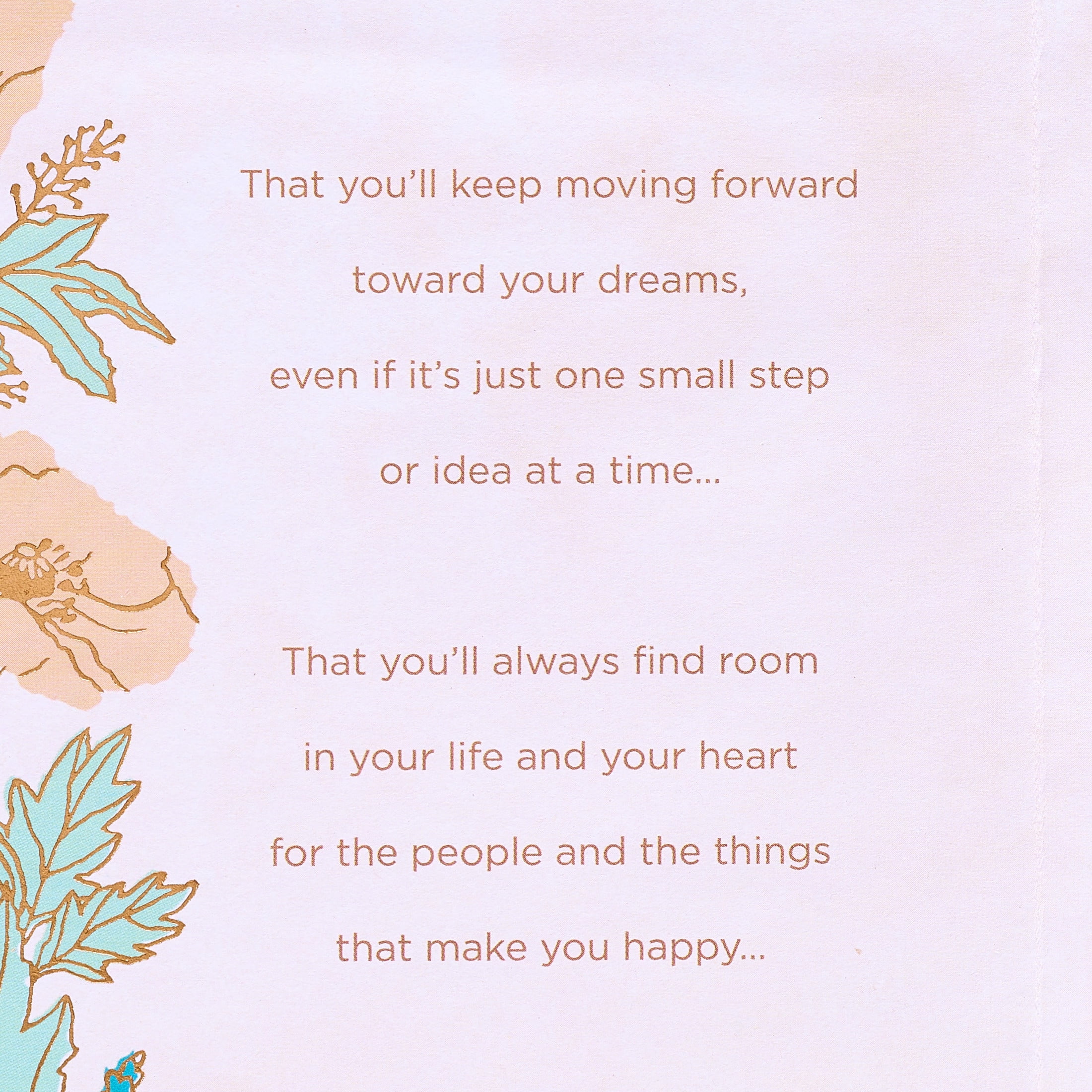 American Greetings Birthday Card for Daughter (Floral Design)