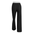 thumbnail image 5 of Eashery Pants for Women High Waist Loose Womens Trouser Pants Womens Pants Dressy Casual (Black,M), 5 of 5