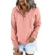 thumbnail image 1 of Sudadera de manga larga de color sólido con capucha para mujer Blusa informal Jersey Tops Pompotops  gfhjh12296, 1 of 7