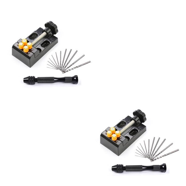 Kit de microbrocas helicoidales Riwesomey para Perforación de carpintería tamaño compacto Type8 NO8