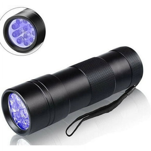 12LED UV purple flashlight flashlight flashlight UV purple flashlight 12LED flashlight