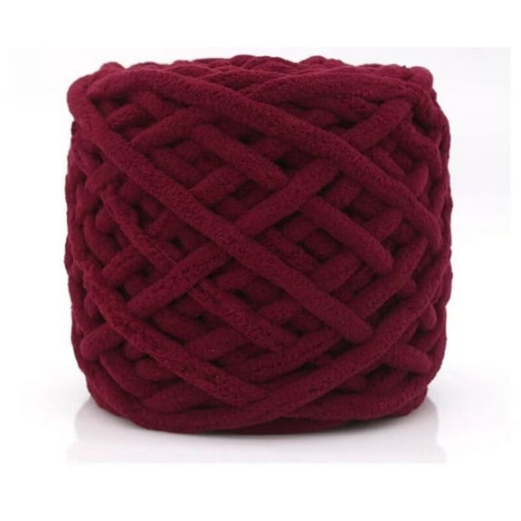 XmhyTop Chunky Yarn, Super Soft Acrylic Bulky Thick Washable Yarn for Arm Knitting DIY Handmade Blankets Scarf Sweater Cream About 100g(A2)