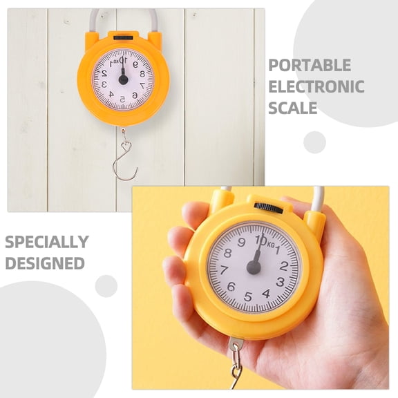 TABLZONE Portable Digital Luggage Scale Accurate Weighing Handheld Smart Assorted Color 2Pcs