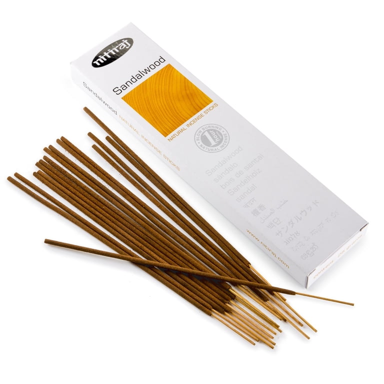 Nitiraj Dragon's Blood Natural Incense Sticks - 25 Grams, Hand-Rolled, Slow-Burning, Fair Trade, Made In India