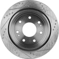 thumbnail image 5 of New Solid Brake Disc Compatible With Ford Lincoln F-150 SVT Raptor 8 Cyl 6.2L F-150 XL 8 Cyl 5.4L F-150 XLT 6 Cyl 3.5L 2004-2011 By 54112 145522 492585 48880183 60054189 54112G, 5 of 8