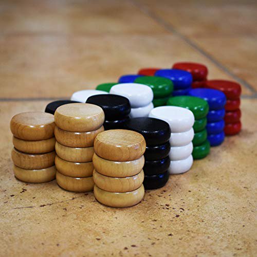 Traditional Size crokinole Disc Party Pack (78 Discs)