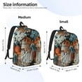 thumbnail image 3 of Yiaed Butterfly and Bloom Beauty Print Backpack, Premium Laptop Backpack, Travel Backpack for Women, Lightweight Backpacks, Comfortable Back Pack-Small, 3 of 7