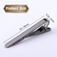 thumbnail image 2 of 3pcs Clips de corbata para hombres Clips de corbata de acero Clips de corbata para hombres Clips de corbata delgados Clips, 2 of 4