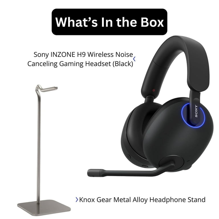 Sony INZONE H9 Wireless Noise Canceling Gaming Headset with Sony INZONE H9 Wireless Noise Canceling Gaming Headset with