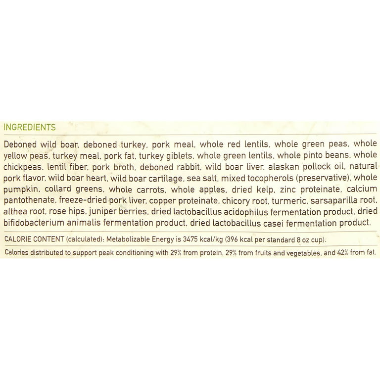 Acana Heritage Grain Free Paleo Formula with Wild Boar Turkey