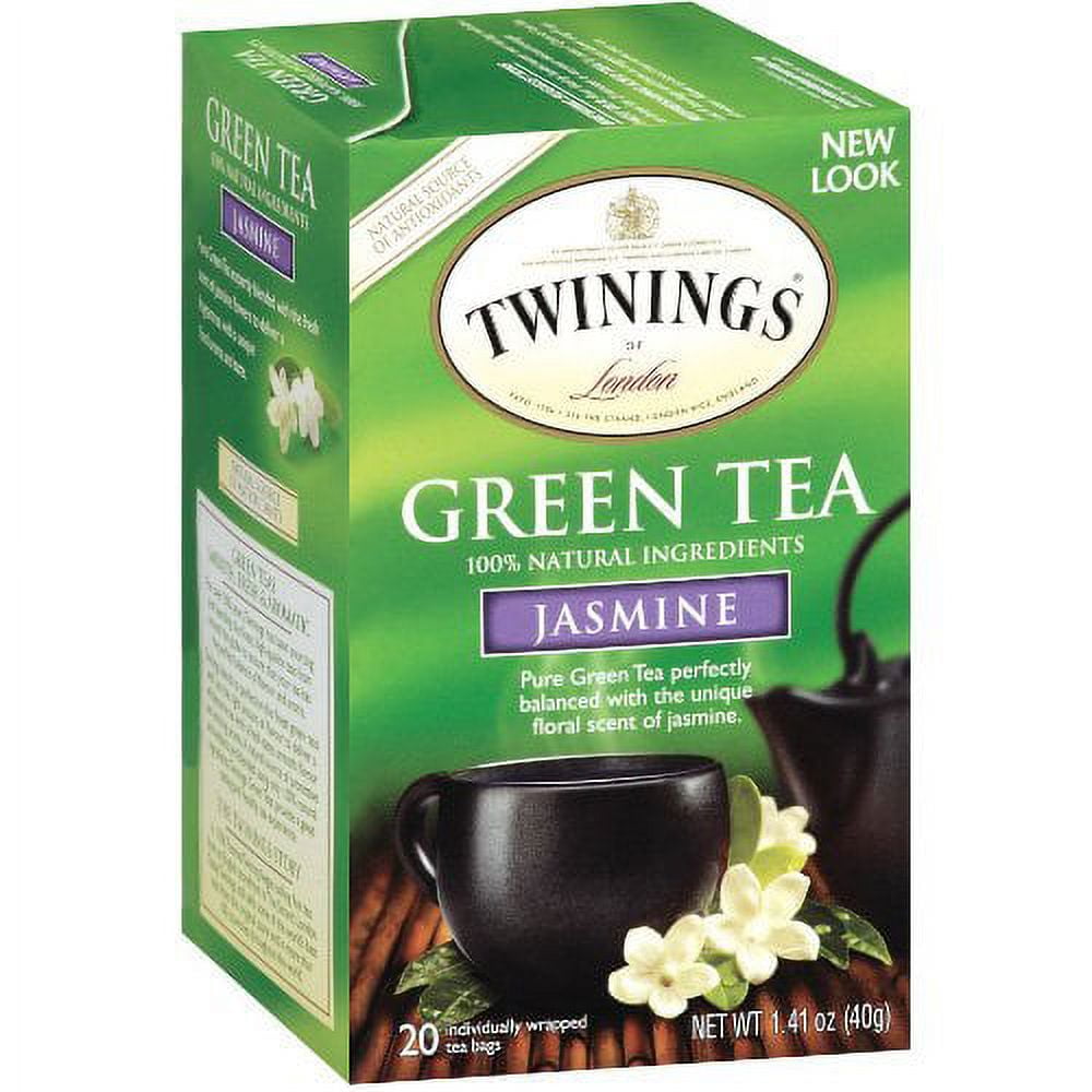 (4 pack) Twinings Tea Green Jasmine Tea, 20 Ct