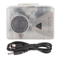 thumbnail image 2 of Reproductor de casete portátil, radio FM, reproductor de casete estéreo con conector de 3,5 mm y altavoz para uso diario, 2 of 15