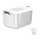 thumbnail image 5 of Contenedor de almacenamiento de arroz en grano, recipiente grande sellado para granos con taza medidora, contenedor de almacenamiento de arroz para , 12.5 KG blanco 125 KG blanco Macarena Contenedor de arroz, 5 of 8
