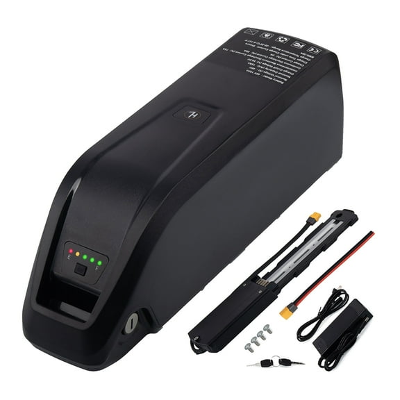 5Pins 48V Battery 48V 15AH Ebike Battery with Charger Lithium Battery 1500W Compatible for 48V Electric Bike Motorcycle