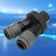 thumbnail image 3 of Conector rápido de acero y plástico, conector rápido redondo tipo C, bidireccional, accesorio Industrial, 2 uds. VoborMX herramienta, 3 of 8