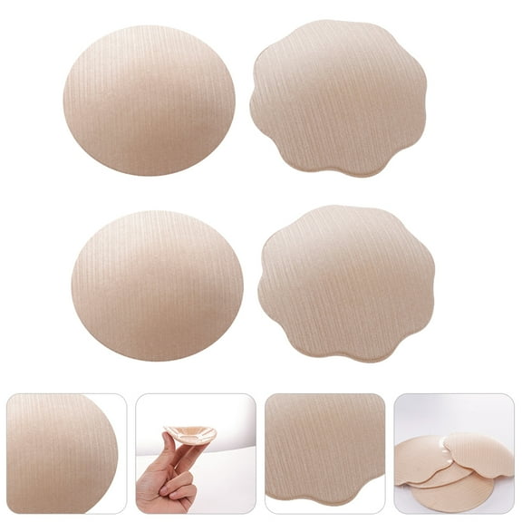 Hytrove Self Adhesive Nipple Covers Nipples Covers Silicone 2 Pairs Khaki