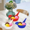 thumbnail image 3 of YOSADIER 12Pcs Mini Serving Bowls Baseball Hat Shaped for Kids Pudding and Snacks, 3 of 8