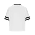 thumbnail image 4 of Karight Women's Crew Neck T Shirt Oversized Casual Loose Short Sleeve Tee Summer Athletic Workout Pullover Tops with Pockets, 4 of 4