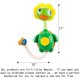 thumbnail image 4 of Turtle Baby Bath Toys Spray Bañera de hidromasaje Fuente Juguetes para niños Ducha de mano Bañera flotante Ducha Piscina Baño Juguete para bebés Niños pequeños Niños Namotu WMZL-1197, 4 of 7