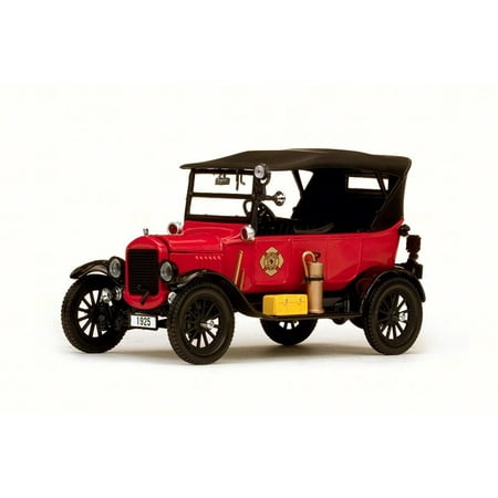 1925 Ford Model T Touring Fire Chief Pickup Truck Red With