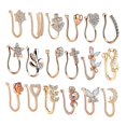 thumbnail image 1 of Anillos falsos para la nariz Salvador 18 Uds joyería para el cuerpo Piercing falso, 1 of 9