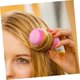 thumbnail image 2 of 12pcs Self Adhesive Hair Sponge Rollers No Heat Curlers for Women Soft Sleep Styling in Rosy Blue, 2 of 4