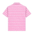 thumbnail image 3 of T-Shirt à Col Rabattu à Manches Courtes pour Garçons et Filles, Haut Imprimé Doux et Respirant pour Fête Décontractée, 3 of 8