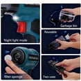 thumbnail image 3 of New cordless handheld vacuum cleaner, suitable for Bos*ch 18V GPA lithium battery BAT607 BAT614 for cleaning cars, tables, etc., 3 of 8