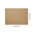 thumbnail image 3 of COM1950s Waterproof Bedside Table Cover, 28x16 Inch Wrinkle Resistant Linen Table Cloth Pad, Soft Washable Protector for Nightstand and Cabinet, 3 of 7