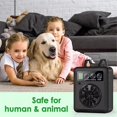 thumbnail image 2 of Anti Barking Device, Dog Barking Control Device, Rechargeable Ultrasonic Dog Bark Deterrent Pet Training Tool-green, 2 of 5
