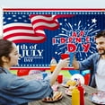 thumbnail image 4 of Twfbrm 4th of July Banner Decorations, Independence Day Backdrop America Flag Patriotic Photo Booth for Memorial Day Veterans Day Party Supplies, 4 of 6