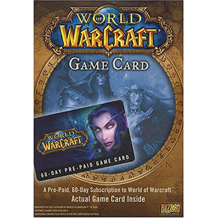 World of Warcraft 60 Day Pre-Paid Time Card -
