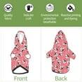 thumbnail image 4 of Yiaed French Bulldog Face Print Dog Hoodie Security Pet Dog Costume Pets Dog Hoodie Sweatshirt with Pocket for Small Dogs-Medium, 4 of 5
