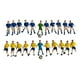 thumbnail image 4 of 22x Jugador de fútbol en miniatura Figuras de juguete Mini fútbol Mesa de arena Adornos de la mesa Figuras de personaje de diorama para decoración de, 4 of 9